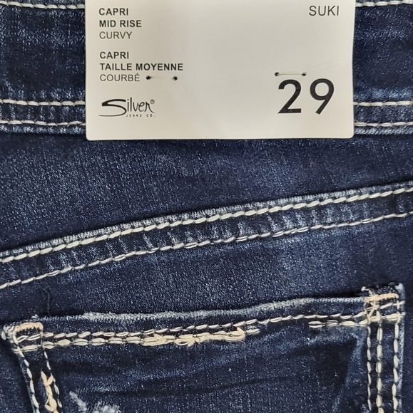 Silver Jeans Dark Indigo Denim - Picture 4 of 4